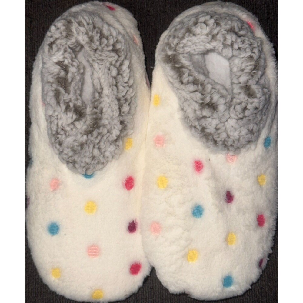 Sherpa Lined Cuff Size L-XL Women's Comfy Cozy Slippers~Shoe Size 9-11